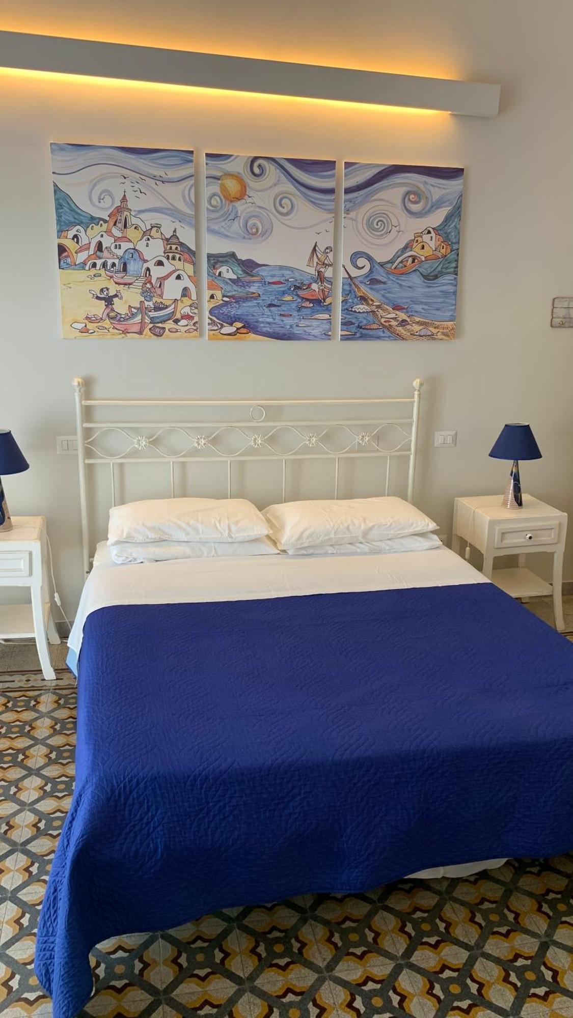 villa verde sul mare Vietri Exteriör bild